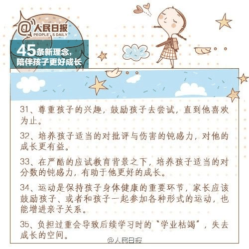 人民日報：45條陪伴孩子的新理念，值得收藏！