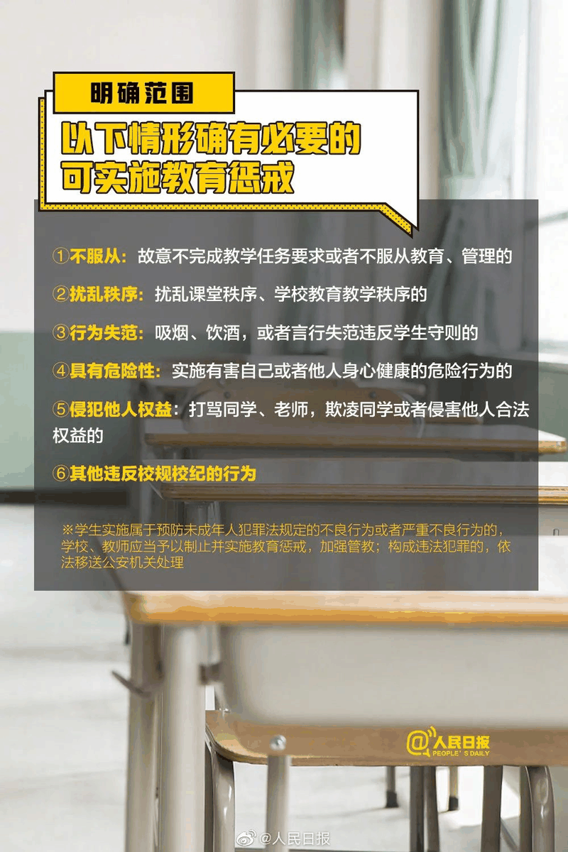 周知！《中小學教育懲戒規(guī)則（試行）》3月起實施，這些要點須了解！