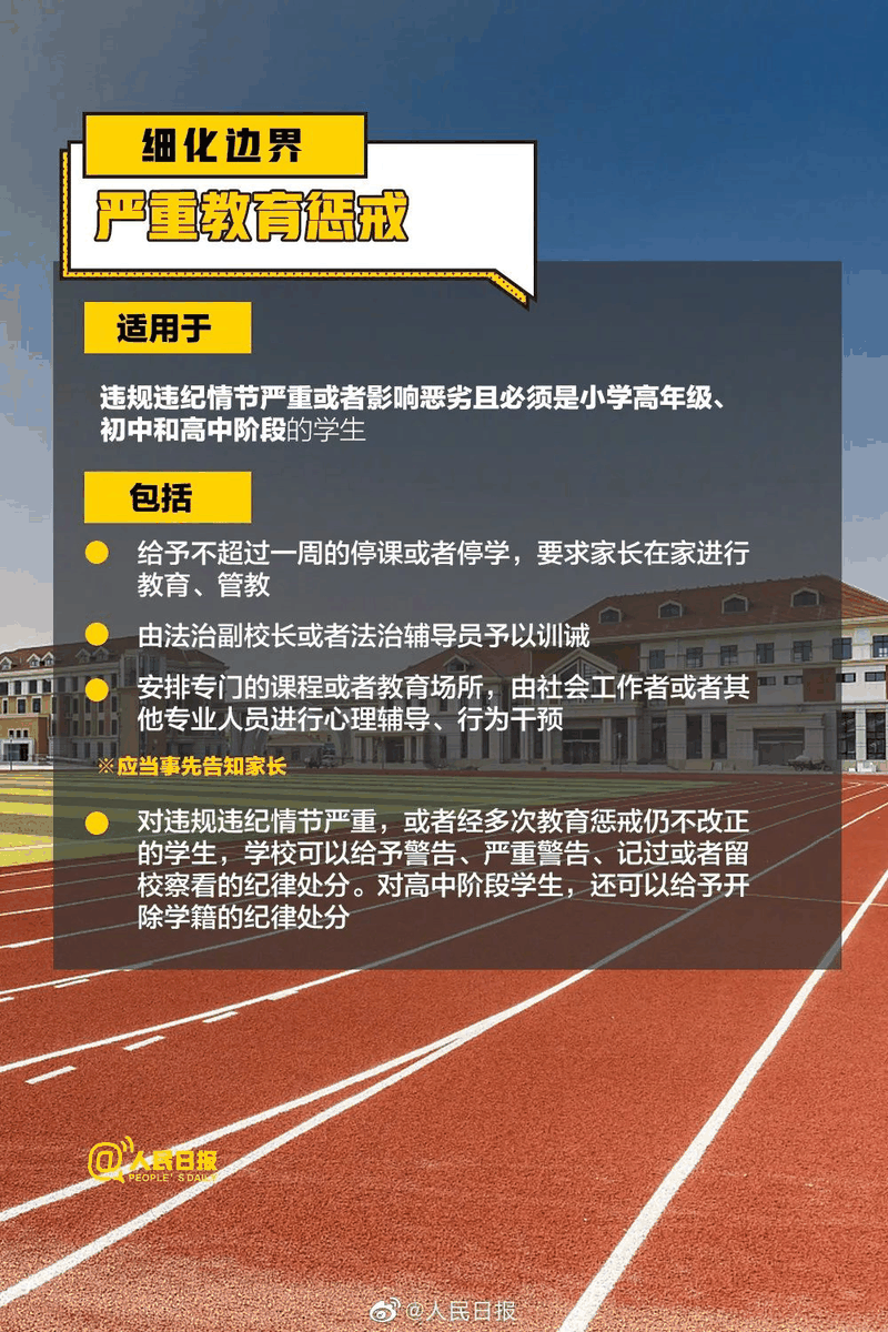 周知！《中小學教育懲戒規(guī)則（試行）》3月起實施，這些要點須了解！