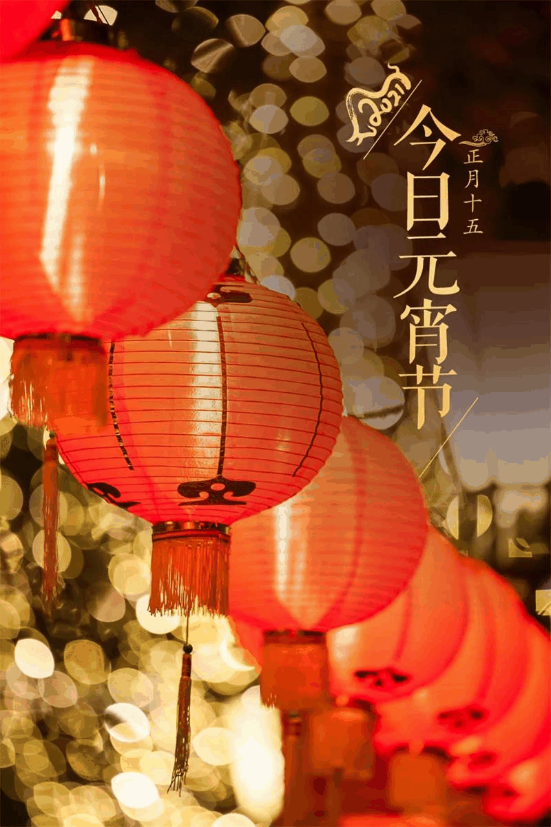 今日元宵節(jié)丨守萬(wàn)家燈火，候春暖花開(kāi)！