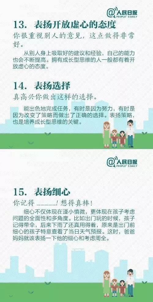 人民日報推薦！15個表揚孩子和10個懲戒孩子的科學(xué)方法