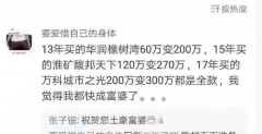 買(mǎi)房，你不去經(jīng)歷100萬(wàn)買(mǎi)進(jìn)300萬(wàn)賣(mài)出的快樂(lè)，就