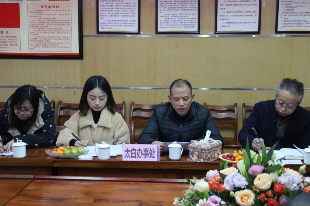 熱烈歡迎太白街道辦事處譚方培書記一行蒞臨百年集團指導工作！